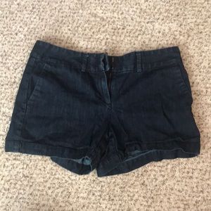 Dark Jean Shorts